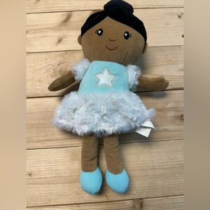 Cuddle & Co Plush Soft Doll Cellie Ballerina Toddler Comfort Pretend Play Ballet